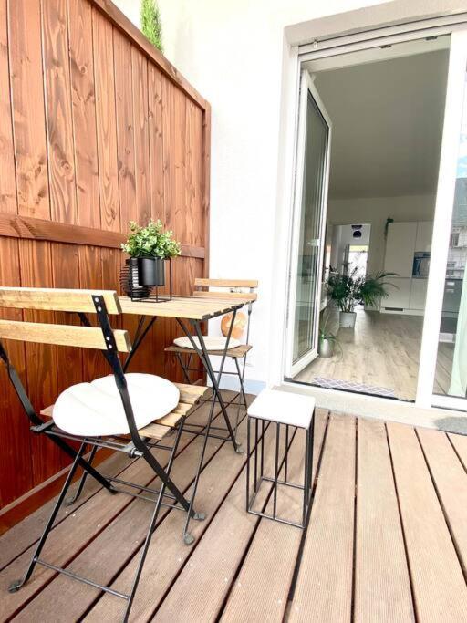 Modernes Trierer Cityloft Mit Grossem Balkon 외부 사진