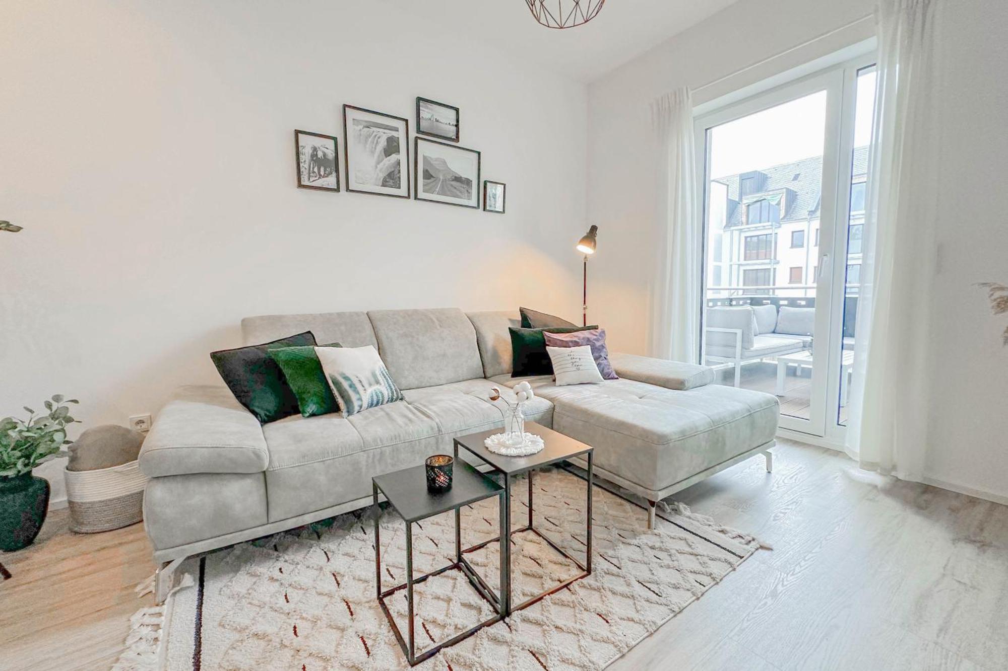 Modernes Trierer Cityloft Mit Grossem Balkon 외부 사진