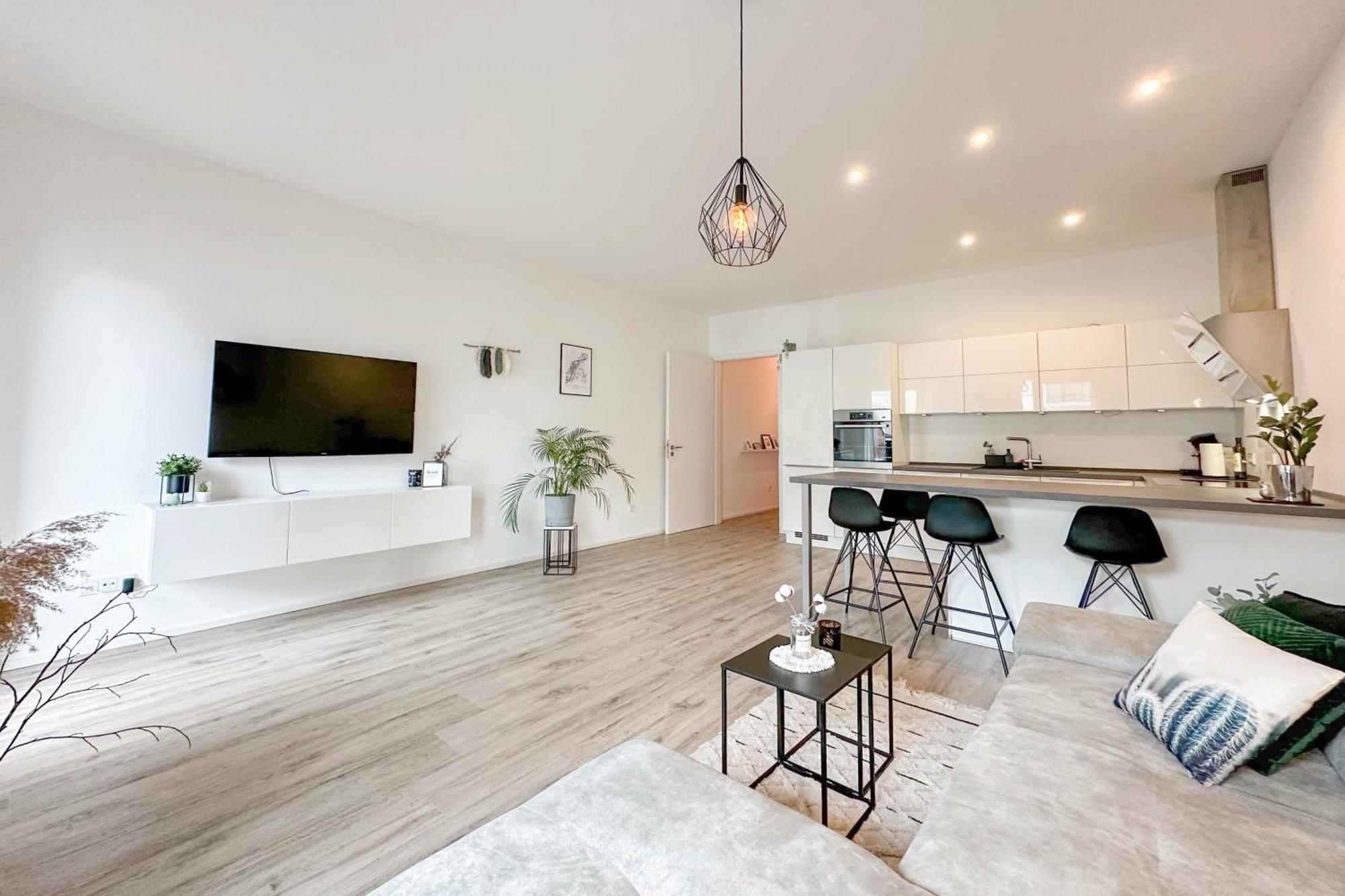Modernes Trierer Cityloft Mit Grossem Balkon 외부 사진